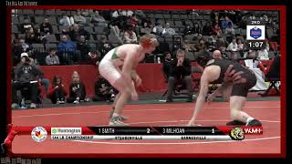 2024 🤼‍♂️ OVAC 144lb Final SO Cooper Smith Steubenville vs SR Karson Milhoan Barnesville [upl. by Afaw796]