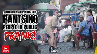 Pantsing People In Public Prank Part 2  Tukomi TukomiClassicPrankSeries [upl. by Krishna]