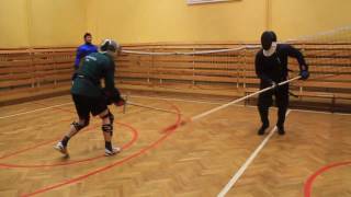 Spear vs Longsword compilation [upl. by Anaitak]