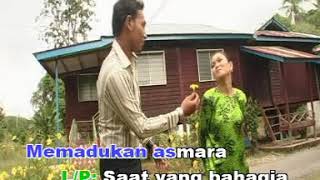 P Ramlee amp Saloma  Saat Yang Bahagia  Video Karaoke L  R [upl. by Genni260]