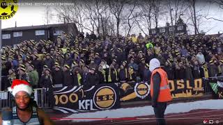 AMERICAN REACTS TO LILLESTRØM ULTRAS [upl. by Atinrev]