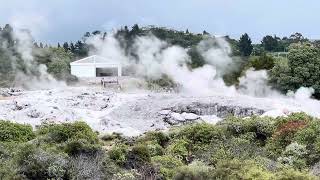 Geothermal area near Rotorua [upl. by Powder]