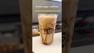 Brown Sugar Milk Tea Boba [upl. by Salokcin]