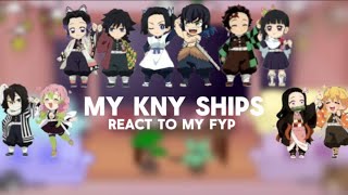 My kny ships react to my fyp😈 [upl. by Derril]