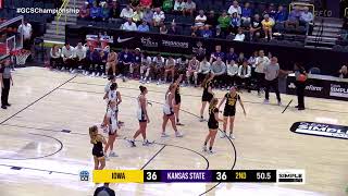 Live Kansas State vs Iowa Womens Basketball  2023 Womens Gulf Coast Showcase Championship Game [upl. by Dom515]