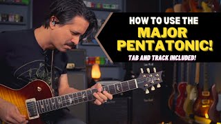 How to use the Major Pentatonic Scale  Major Pentatonic Scale Guitar Lesson [upl. by Irabaj]