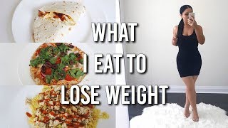 What I Eat In A Day To LOSE WEIGHT [upl. by Aicnom987]