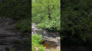 Upper Blen y Glyn Waterfall at Brecon Beacons national park in Wales [upl. by Bedad]