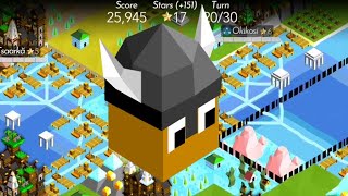 Polytopia   perfection   Bardur 148k score [upl. by Waldo]