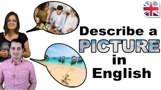 How to Describe a Picture in English  Spoken English Lesson [upl. by Olympie901]