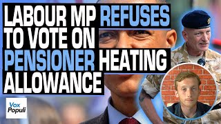 Labour MP REFUSES to vote on pensioner heating allowance [upl. by Bruning]