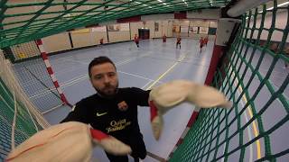 GoPro Futsal saves field goalie [upl. by Flyn]