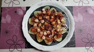 Pulpo a la gallega Pulpo a feira [upl. by Ecylla815]