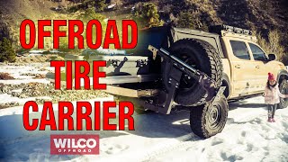 Why I Bought This Oversize Spare Tire Carrier by Wilco Offroad [upl. by Stanzel82]