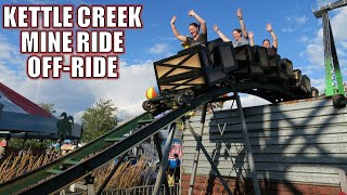 Kettle Creek Mine Coaster OffRide Footage PNE Playland Miler Kiddie Coaster  NonCopyright [upl. by Ifok36]