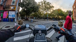 Bike Night Bed Stuy  1984 Harley Davidson FLT Tour Glide  Two Wheel Tuesday Bedford Stuyvesant NYC [upl. by Wanids]