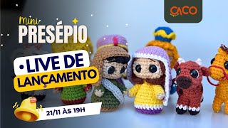 Mini Presépio de Amigurumi  Nova Oportunidade [upl. by Coussoule]