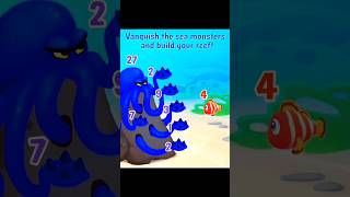 Fishdom ads Mini Shorts 39 hungry fish New update levels game play Update [upl. by Adora]