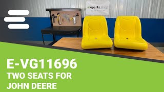 Review Two Seats for John Deere GT235  epartsshop [upl. by Releyks603]