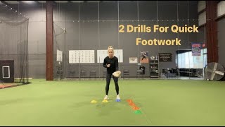 2 Drills For Quick Footwork [upl. by Nilyaj]