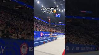 The height is crazy 😮‍💨 gymnast olympics olympic sports gymnastics sport usa parisolympics [upl. by Walker]