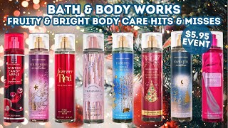 Bath amp Body Works Fruity amp Bright Body Care  Hits amp Misses [upl. by Zane]