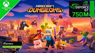 Minecraft Dungeons  Gameplay  Nvidia Geforce GT750M 4GB  i7 4702MQ  2024 [upl. by Arlyn]