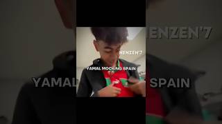 Lamine Yamal Mocking Spain During World Cup 2022 While 🤡 shorts viral funny trending fypシ fyp [upl. by Etnoel589]