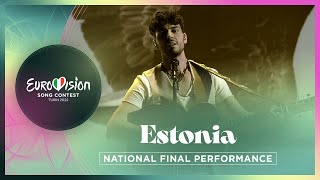 STEFAN  Hope  Estonia 🇪🇪  National Final Performance  Eurovision 2022 [upl. by Dacie]