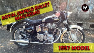 1997 model Royal Enfield Bullet standard 350 Machismo  Masterpro [upl. by Zilef718]