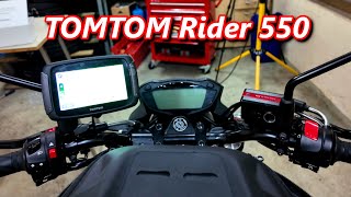 TomTom Rider 550 Motorrad Navi  Unboxing Montage [upl. by Connel]