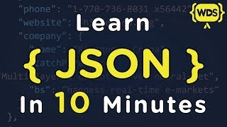 Learn JSON in 10 Minutes [upl. by Tandi872]