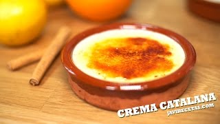 Crema Catalana Receta Fácil [upl. by Hbahsur]