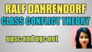 Ralf Dahrendorf quot Class Conflict Theory quot in hindi for ugc net and upsc [upl. by Mikihisa]