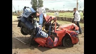 BANGER RACING CRASHES  Best of Alien Pictures 19932014 [upl. by White]