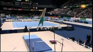 Aliya Mustafina World Gymnastics 2010 EF  UB [upl. by Weir879]