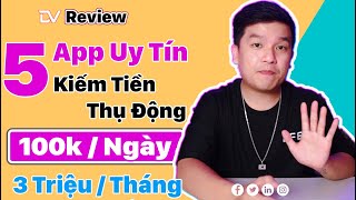 5 Ứng Dụng Kiếm Tiền Online Uy Tín 100 Cho Học Sinh Sinh Viên Mẹ Bỉm Sữa Kiếm Tiền Tại Nhà Dvlog [upl. by Longo306]