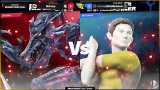 McFunny vs AdmiralCrunch  Winners Semi Finals  Smash Knights Fall 24 10 [upl. by Otsuj]