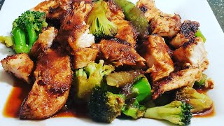 Chicken and Broccoli Medley with Ginger Sauce using Curtis Stone Indoor Griddle [upl. by Chura]