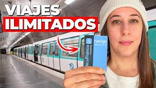 Ventajas de comprar el pase Navigo semanal en París [upl. by Autumn473]