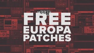 FREE Europa Synth Patches for RE or VST 🎹 [upl. by Zebada95]