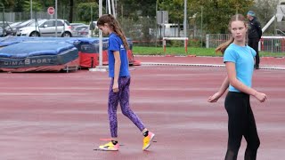 Elena Tešanović SLO High Jump Girls U14 2nd Place 138 cm Tolmin 2024 [upl. by Andrea]