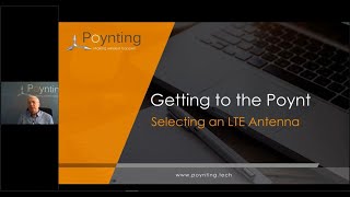 Webinar 7 Getting to the Poynt Selecting an LTE Antenna [upl. by Samaj]