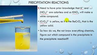 Precipitation Reactions and Solubility Rules [upl. by Savdeep]