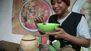 Makan Seblak Street Food Minum Es Garbis [upl. by Yci]