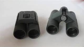 Hawke Endurance ED 8x25 binoculars Vs Hawke NatureTrek 8x25 binoculars [upl. by Odnumde]