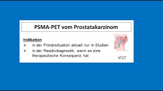 PSMAPETCT beim Prostatakarzinom  Strahlentherapie Prof Hilke Vorwerk [upl. by Ailido]