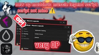 new op maddhub muscle legend script  go to pin comment to try the script enjoy [upl. by Lopez298]