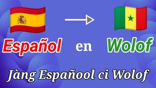 Apprendre Español en Wolof  Jàng Español “Le tempsquot [upl. by Emiline69]