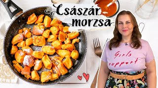 Eredeti osztrák császármorzsa recept [upl. by Ern]